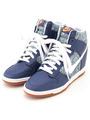 【NIKE】WMNS DUNK SKY HI LIB/BLUE RECALL/WHITE