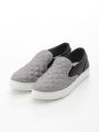 【ROSE　BUD】QUILT　SNEAKER/LT.GREY