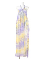 【Tiare Hawaii】ロングワンピース(別注カラー)/ワイン�