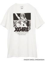 【X-girl × 楳図かずお】OROCHI S/S MENS TEE/WHITE