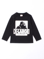 【XLARGE KIDS】L/S TEE OG/BLACK