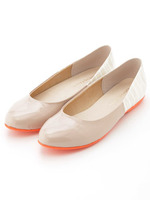 【vanitybeauty】【撥水・雨の日OK!】ボーダーバレエ/ベージュコンビ