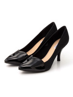 【新色追加】【PURE SOEUR】ハートパンプス/ベージュ