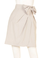 【美人百花3月号掲載】変形リボンタイトスカート/コイピンク