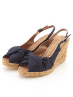 きれいめバックベルトサンダル/ボルドー