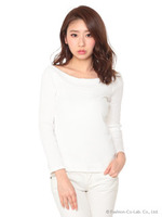 オフショルテレコトップス15/オフホワイト