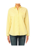 カジュアルコットンシャツ/イエロー系(630)