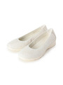 カップインソールバレエシューズ/オフホワイト(003)