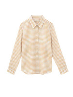 カラーギンガムチェックシャツ/ブルー(292)