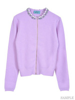 カラービジューニットCD/ベビーピンク