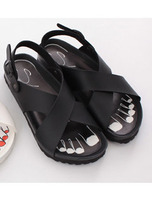 コンフォートサンダル/ブラック