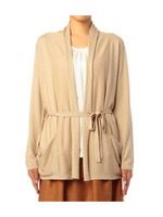 シルクカシミヤニットカーディガン/ベージュ系(052)