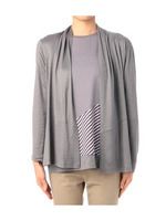 シンプルトッパーカーディガン/ベージュ系(052)