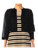 スクラッチカーディガンニット/ブラック(019)