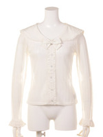 セーラーリボントップス/ピンク