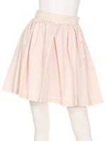 タフタギャザースカート/PBEG