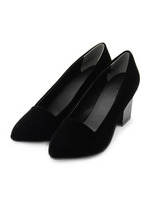 チャンキーヒールパンプス/ブルー(192)