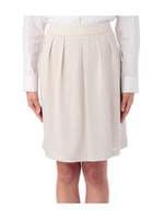 テープ切り替えタックフレアスカート/ブルー系(092)