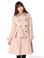 ドレストレンチコート/ベージュ