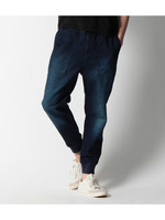 ドロップクロッチデニムパンツ/ブルー系(094)