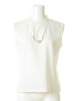 パール付きポンチトップス/PNK