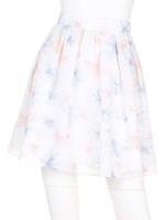 パステルフラワースカート/ライトイエロー