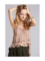 ビジュー使いレイヤード風キャミブラウス/ベビーピンク(071)