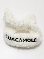 フェイクファーワイヤーヘアバンド/ブラック