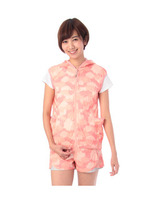 フラワーカモフラベスト/ラズベリーピンク(173)