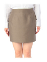 ブッチャータイトミニスカート/カーキ系(053)