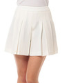プリーツショートパンツ/ホワイト