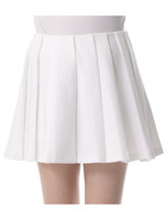 プリーツスカート/ホワイト系(001)