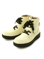 ベルトデザインハイカットスニーカー/イエロー系(031)