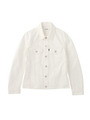ホワイトデニムブルゾン/ホワイト(001)