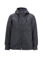 ポリエステルプリント シャツパーカー/ブルー系(294)