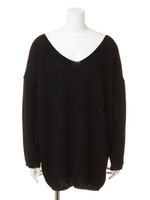 ルーズニット/ホワイト