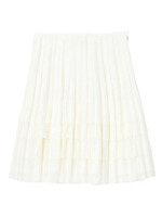 消しプリーツティアードスカート/ブラック(019)