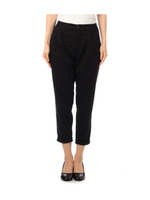 折り返しタックパンツ/ホワイト(001)