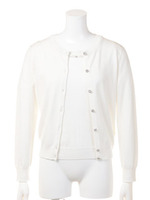 袖レースアンサンブル/ライトイエロー