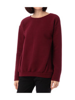 太リップルクルーネックプルオーバー/オフホワイト(003)