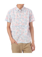 裏プリント半袖シャツ/ホワイト(803)