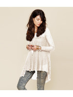 イレギュラーヘムレーシープルオーバー/ホワイト(005)